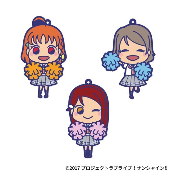 ラブライブ！サンシャイン!! フレフレ！Aqours！ラバーストラップ