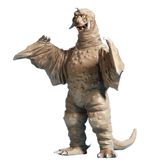 特撮テレビドラマ「ウルトラQ」第5話に登場した冷凍怪獣「ぺギラ」が