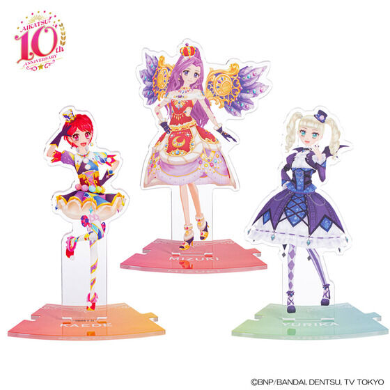 3次予約販売】アイカツ！アクリルスタンド（データカードダスver