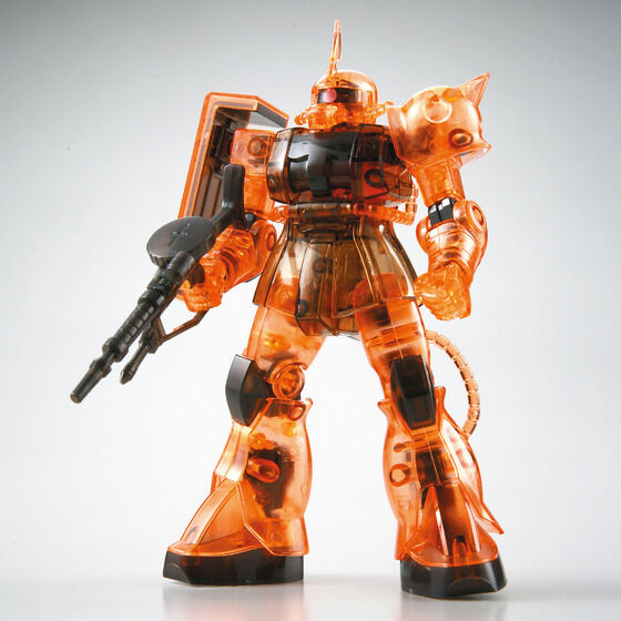 HGUC 1/144 MS-06S シャア専用ザク クリアカラーバージョン│株式会社