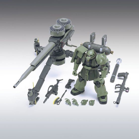 HG 1/144 量産型ザク+ビッグ・ガン(GUNDAM THUNDERBOLT Ver.)│株式