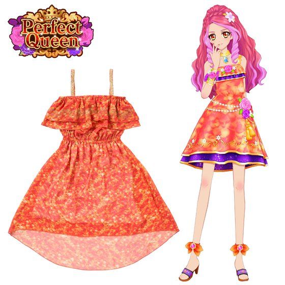 アイカツ！スタイル パーフェクトクイーン ロイヤルフラワーキャミ