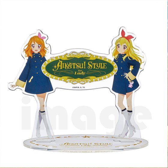 AIKATSU!STYLE for Lady アイカツ！アクリルスタンド いちご＆あかり