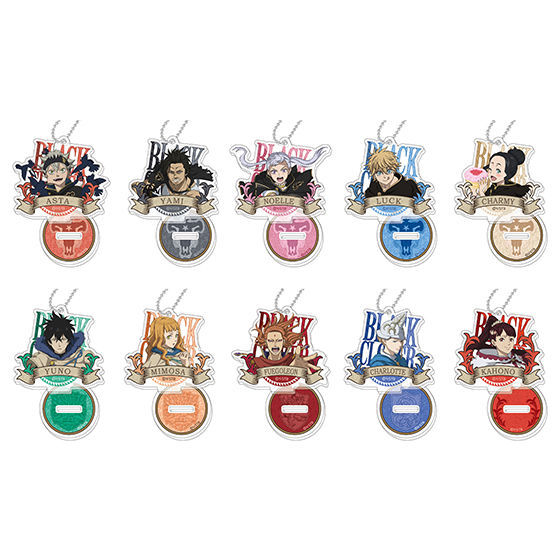 ブラッククローバースタンドミニアクリルキーホルダー 10種1BOX