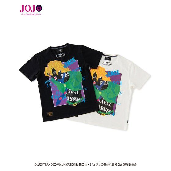 ジョジョの奇妙な冒険 黄金の風』×『glamb』コラボレーションTシャツ2