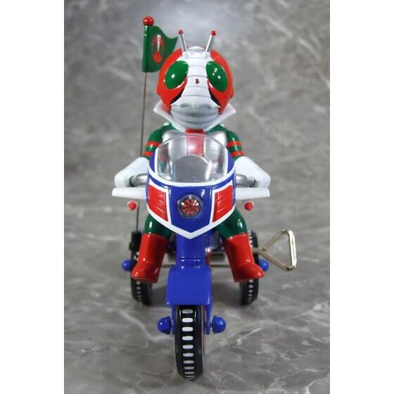 PB4/18締切】「仮面ライダーV3」と「ライダーマン」がEX三輪車に登場