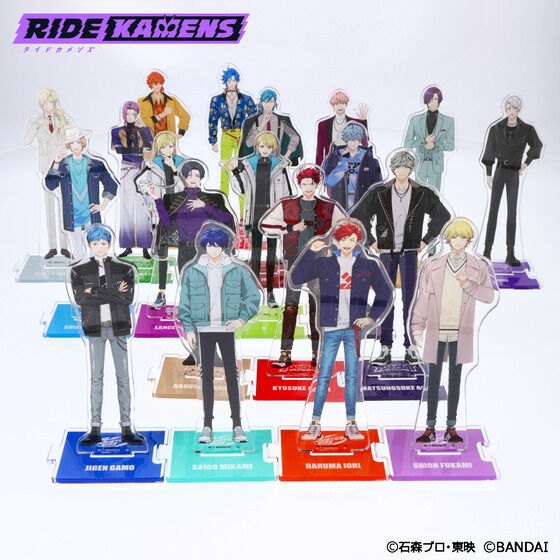 ライドカメンズ つながるアクリルスタンド 私服Ver.(全19種) | 仮面