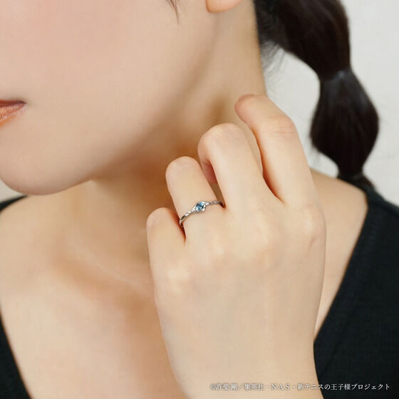 新テニスの王子様』TAKE-UP 手塚国光バースデーリング（プラチナ