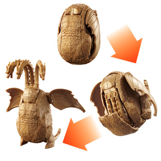 ゴジラシリーズ怪獣のたまご