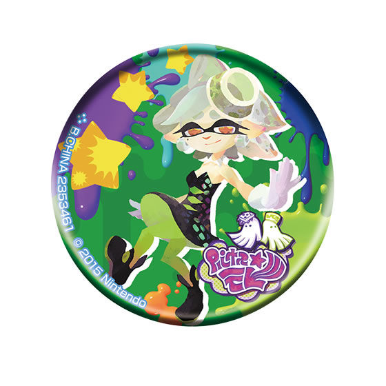 スプラトゥーン イカしたブロマイド缶バッジfeat.シオカラーズ