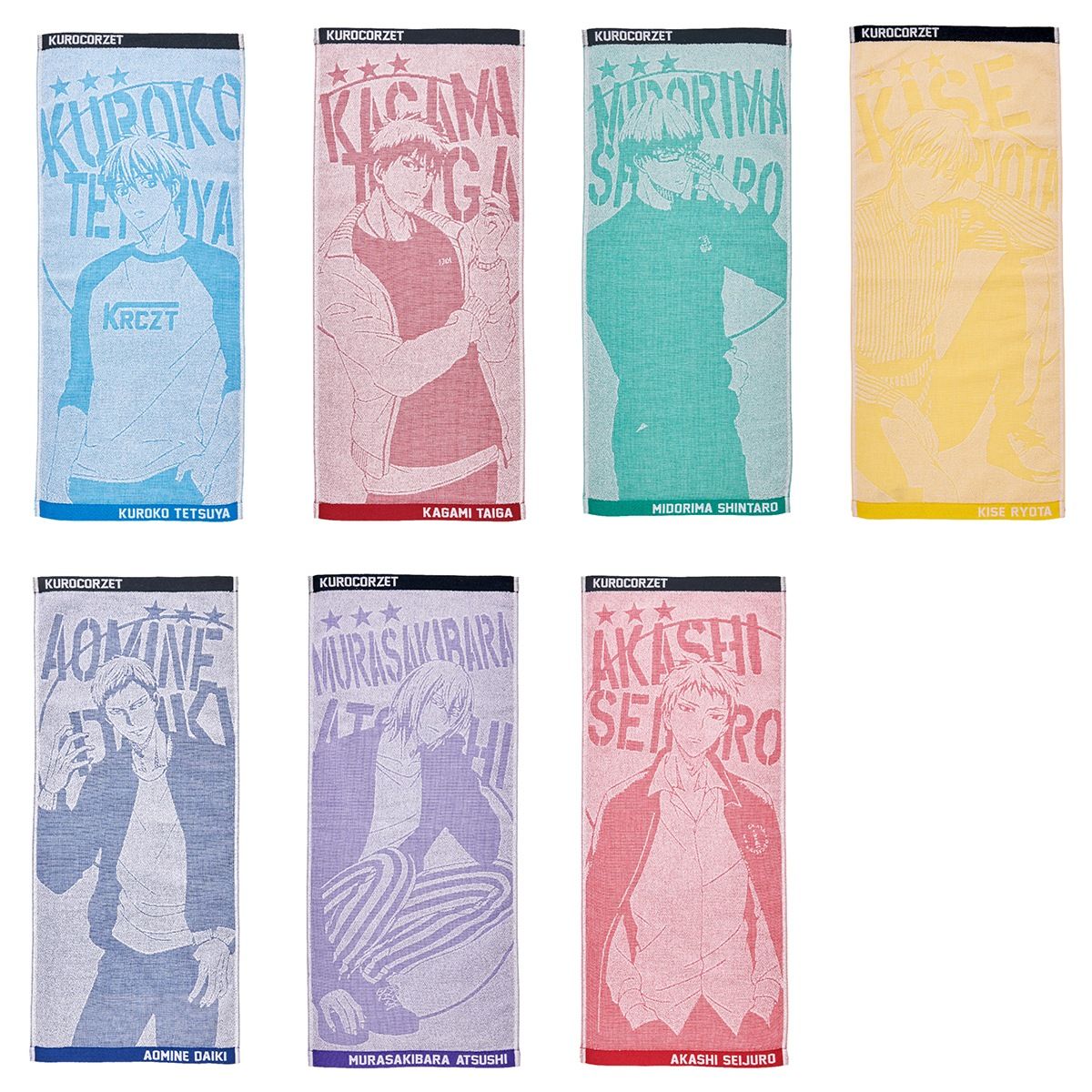 黒子のバスケ ジャガードフェイスタオル | 黒子のバスケ ファッション