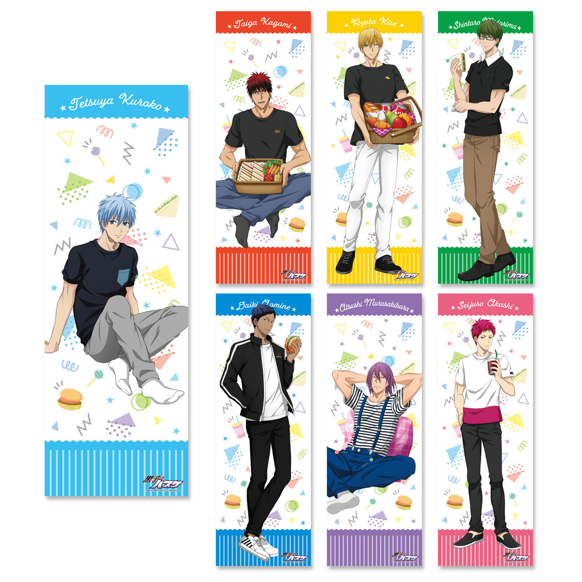 黒子のバスケ ビッグタオル（PICNIC ver.) | 黒子のバスケ