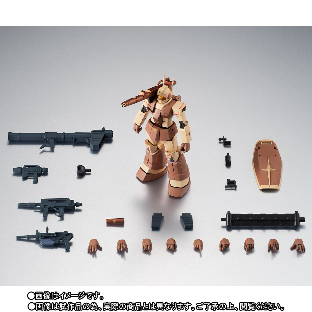 ROBOT魂 ＜SIDE MS＞ RGC-80 ジム・キャノン アフリカ戦線仕様 ver