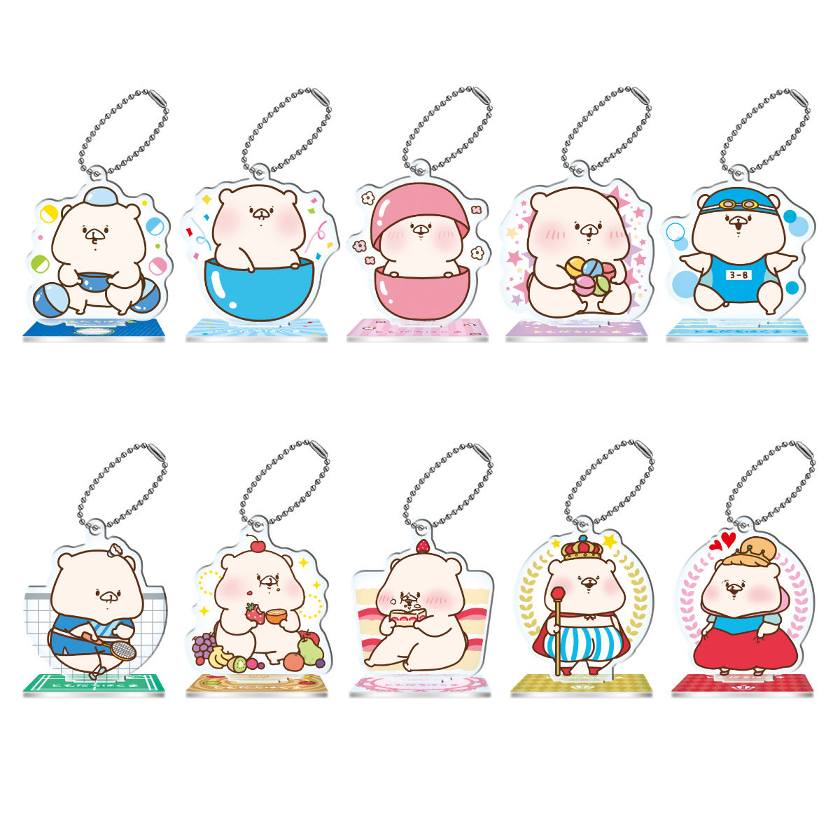 ともだちはくま アクリルスタンドちゃーむ | フィギュア | アニメ