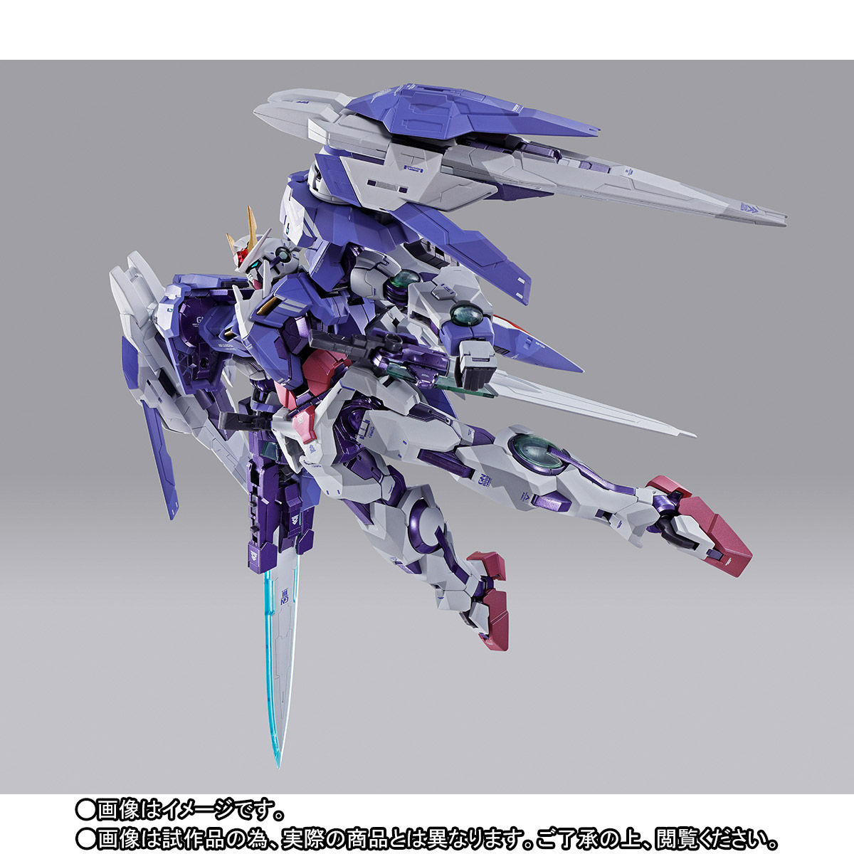 抽選販売】METAL BUILD ダブルオーライザー デザイナーズブルー Ver