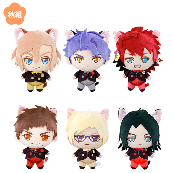 A3! in ナンジャタウン ねこぬいバッジプレミアムセット（全4種