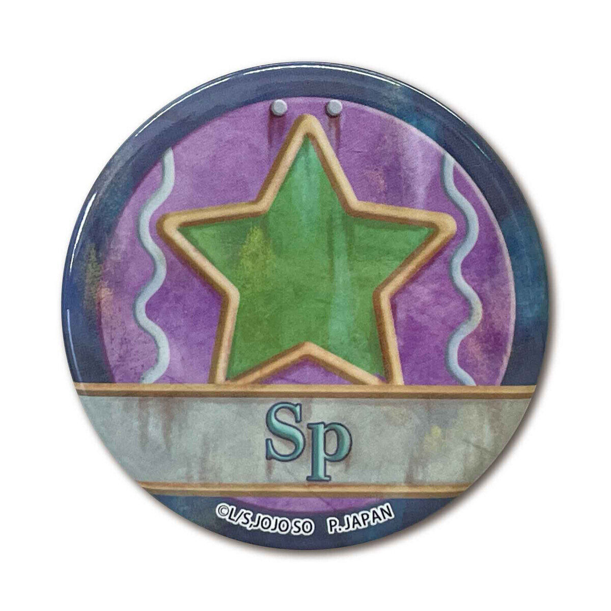 ジョジョの奇妙な冒険 ストーンオーシャン レトロ看板缶バッジ