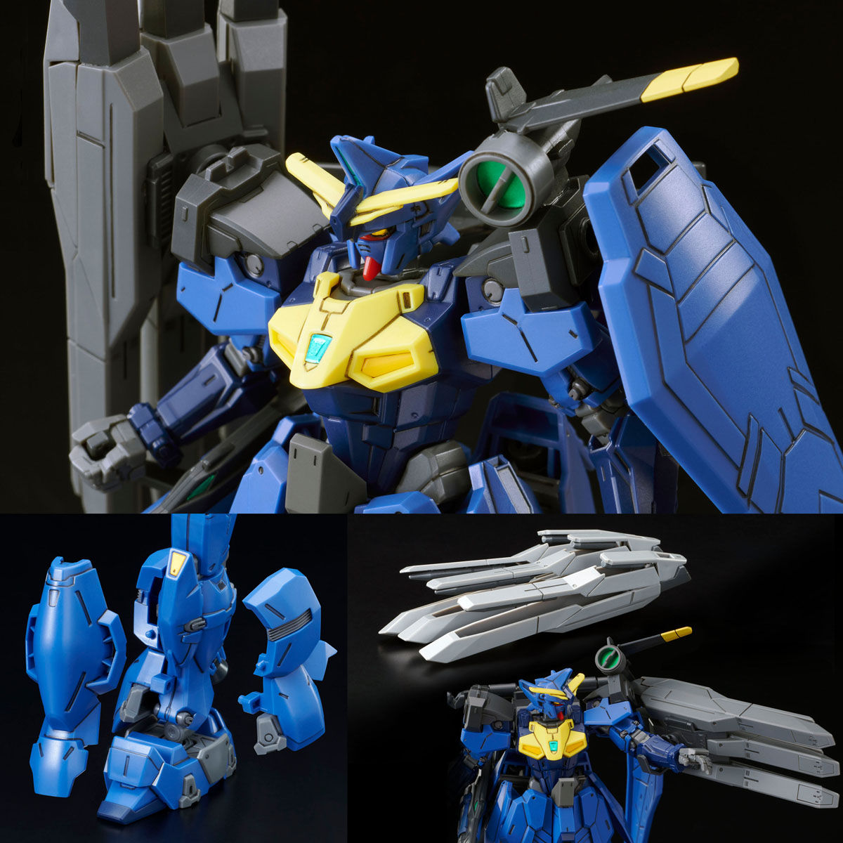 HG 1/144 ガンダムジェミナス02用 陸戦重装ユニット 拡張パーツ