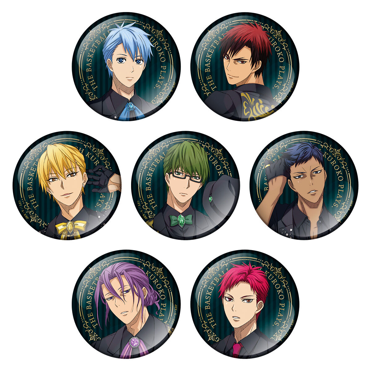 黒子のバスケ Black Style Collection Ver.Special」キラっとデコ缶