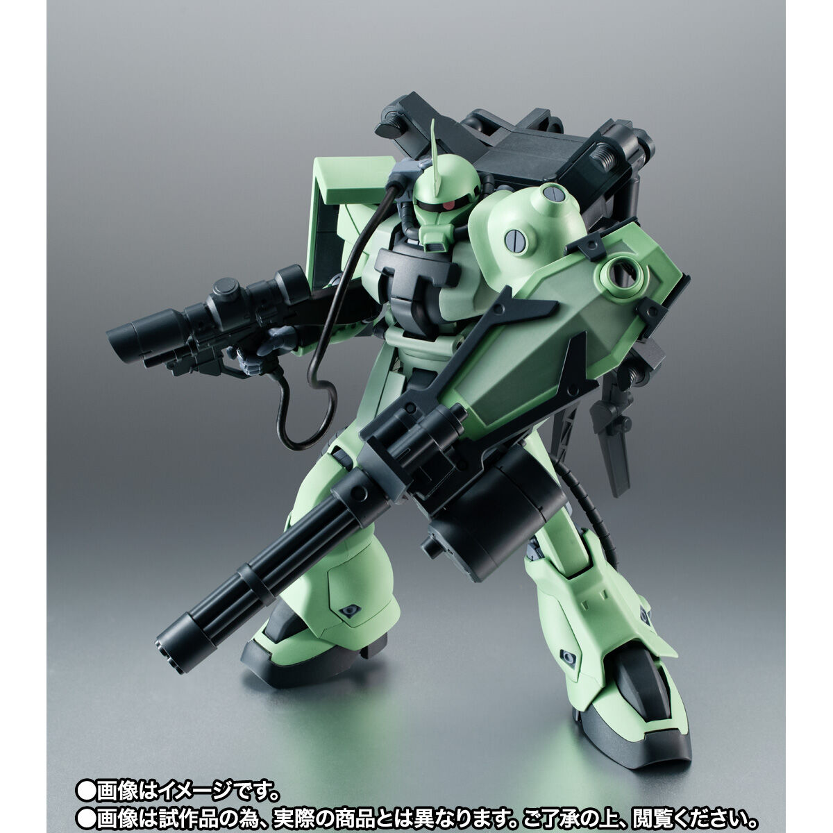 ROBOT魂 ＜SIDE MS＞ MS-06F-2 ザクII F2型（測距手用） ver