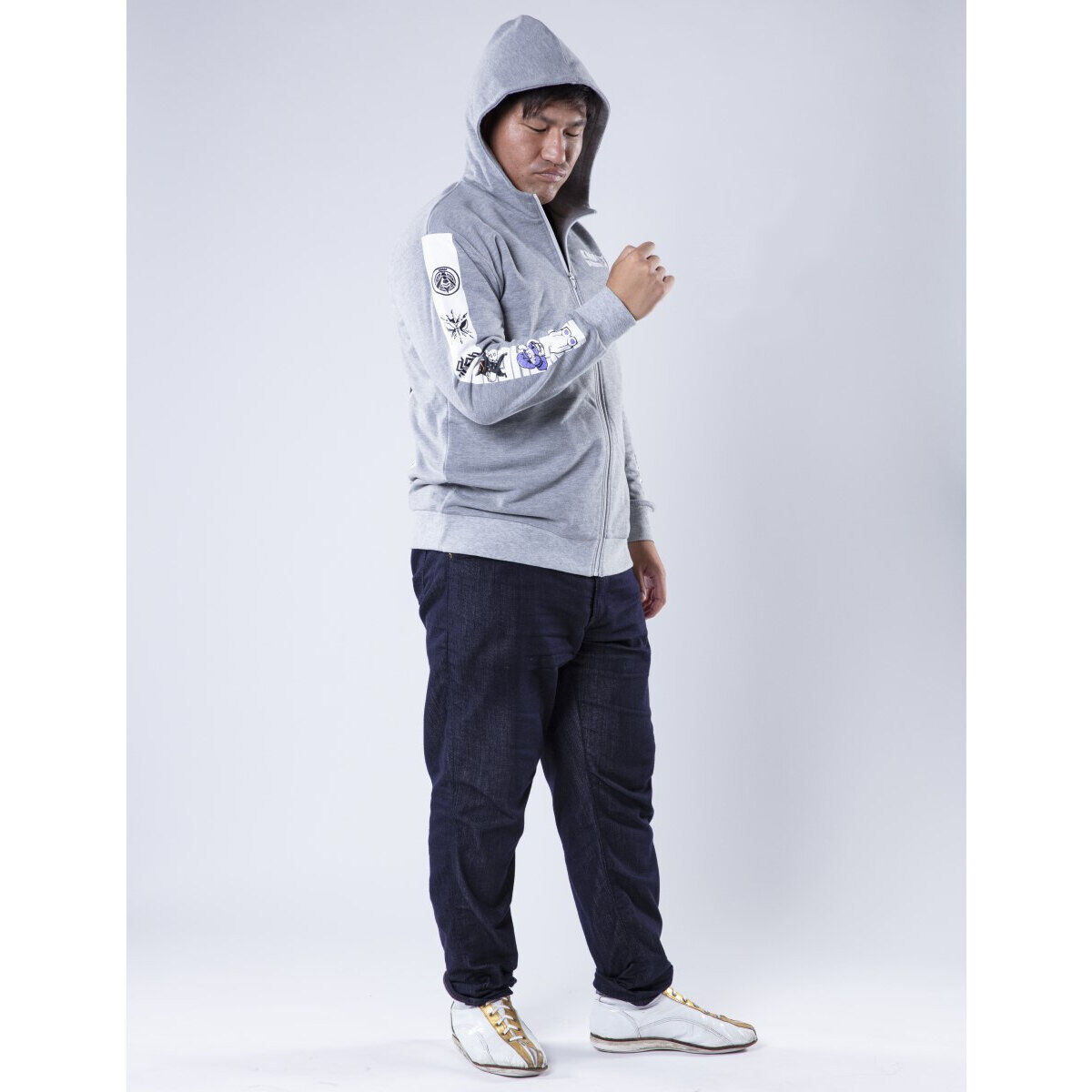 王様戦隊キングオージャー オフィシャル パーカー 杢グレー | 王様戦隊