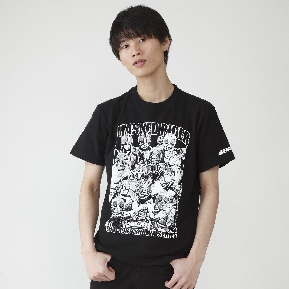 仮面ライダーシリーズ×ノルソルマニア T シャツ 昭和仮面ライダー集合