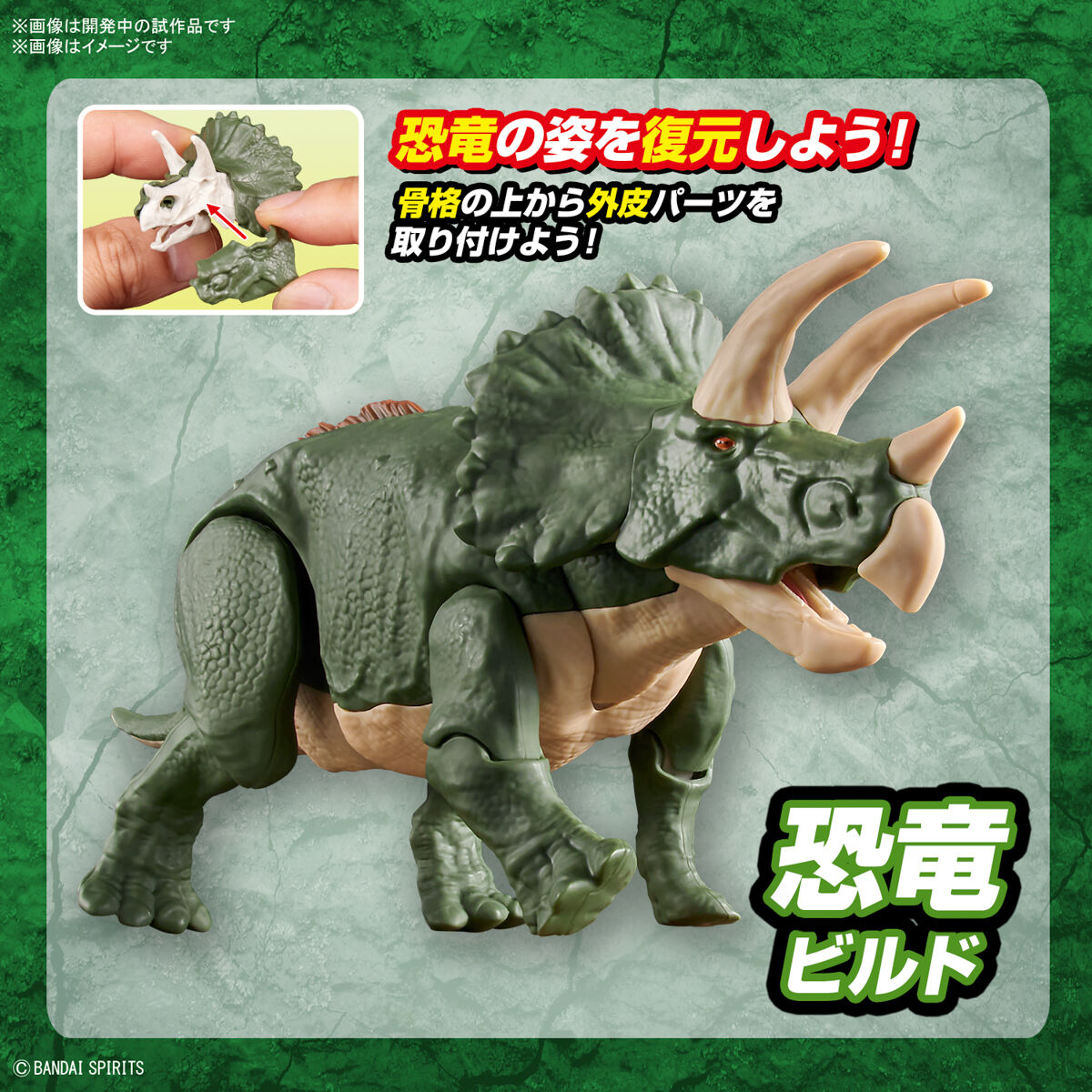 PLANNOSAURUS Triceratops｜BANDAI HOBBY SITE