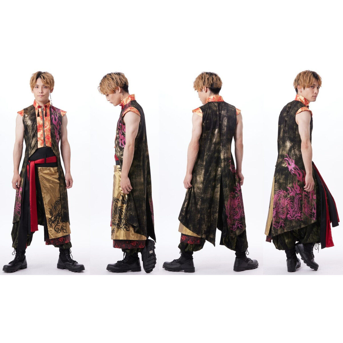 暴太郎戦隊ドンブラザーズ h.NAOTO 桃谷ジロウ ゴールドチャイナカラー