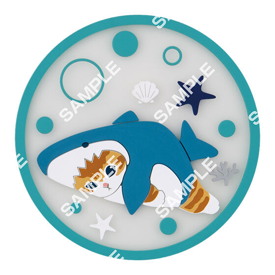 フラットガシャポン】mofusand クリアラバーコースター2｜ガシャポン