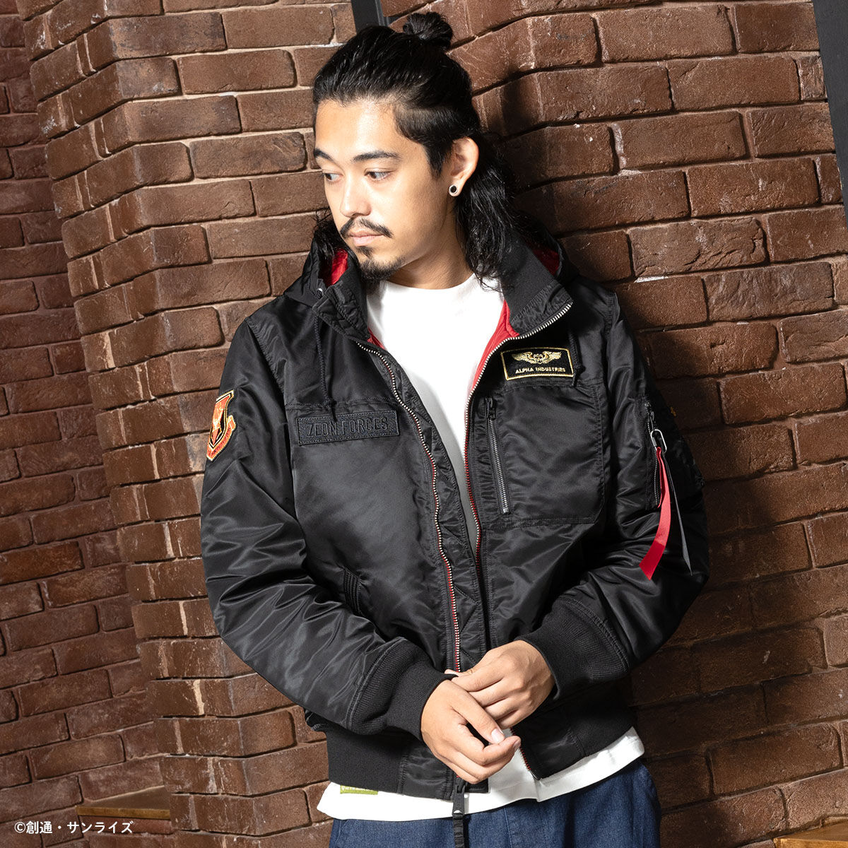 STRICT-G ALPHA フーデッドリブジャケット『機動戦士ガンダム』ZEON