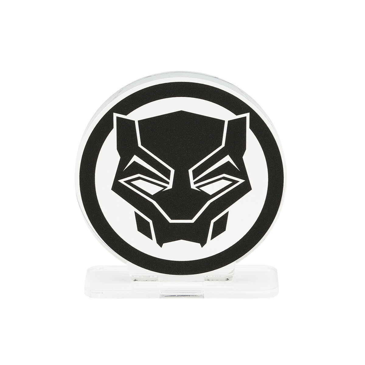 アクリルロゴディスプレイEX Marvel ヒーローマーク ブラックパンサー