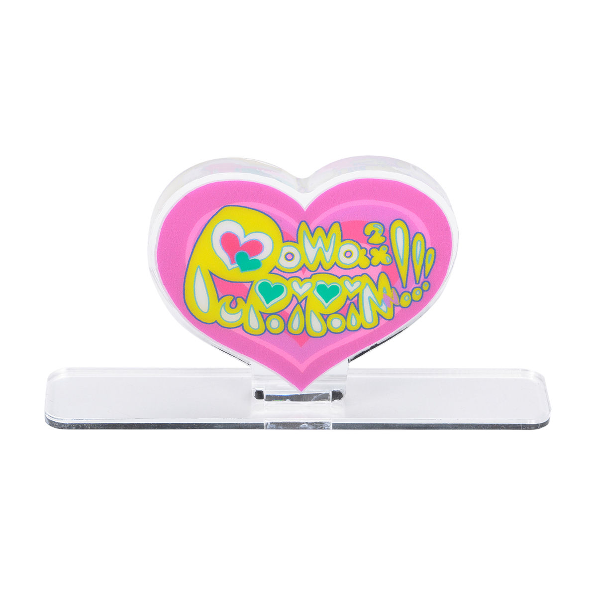 3次予約販売】アクリルロゴディスプレイEX アイカツ！ぽわぽわプリリン