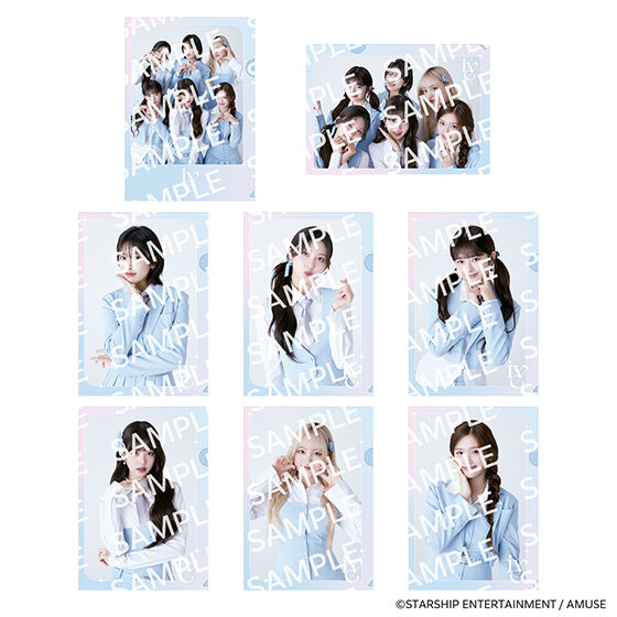 フラットガシャポン】IVE FROM STARSHIP ENTERTAINMENT WITH AMUSE