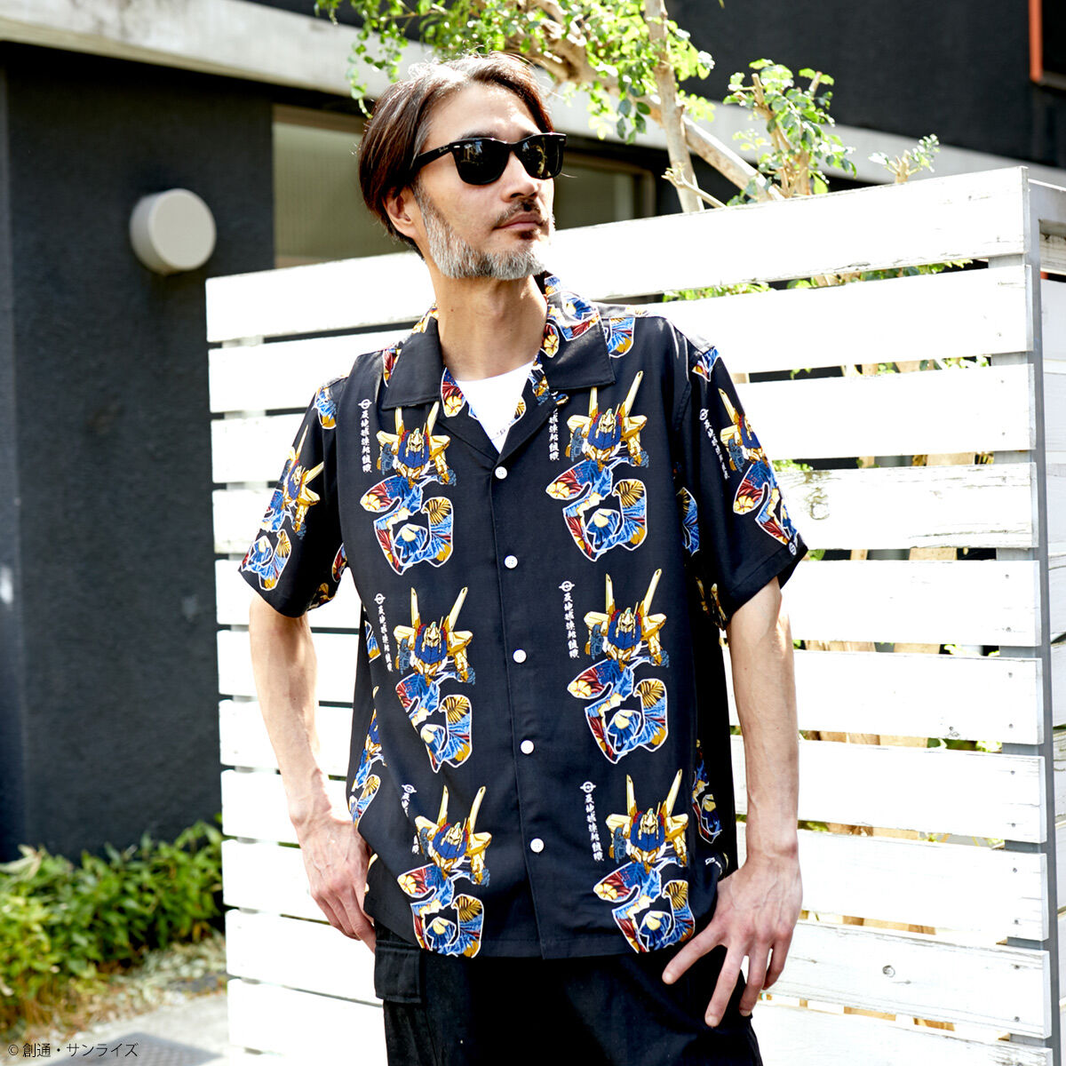 STRICT-G『機動戦士Zガンダム』アロハシャツ 百式 | 機動戦士Z