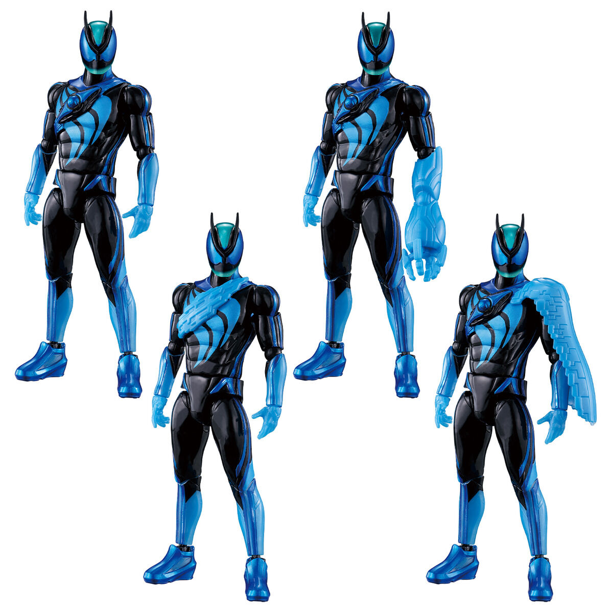 仮面ライダーアクションフィギュア カプセムチェンジコレクション 仮面