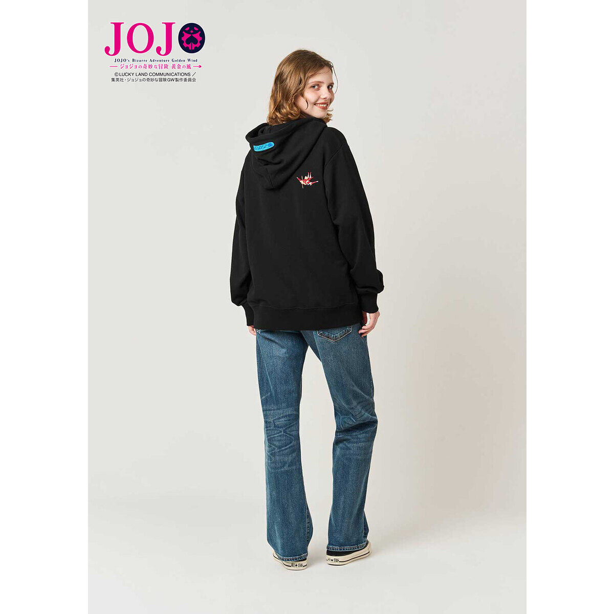 アニメ『ジョジョの奇妙な冒険 黄金の風』 グラニフ パーカー