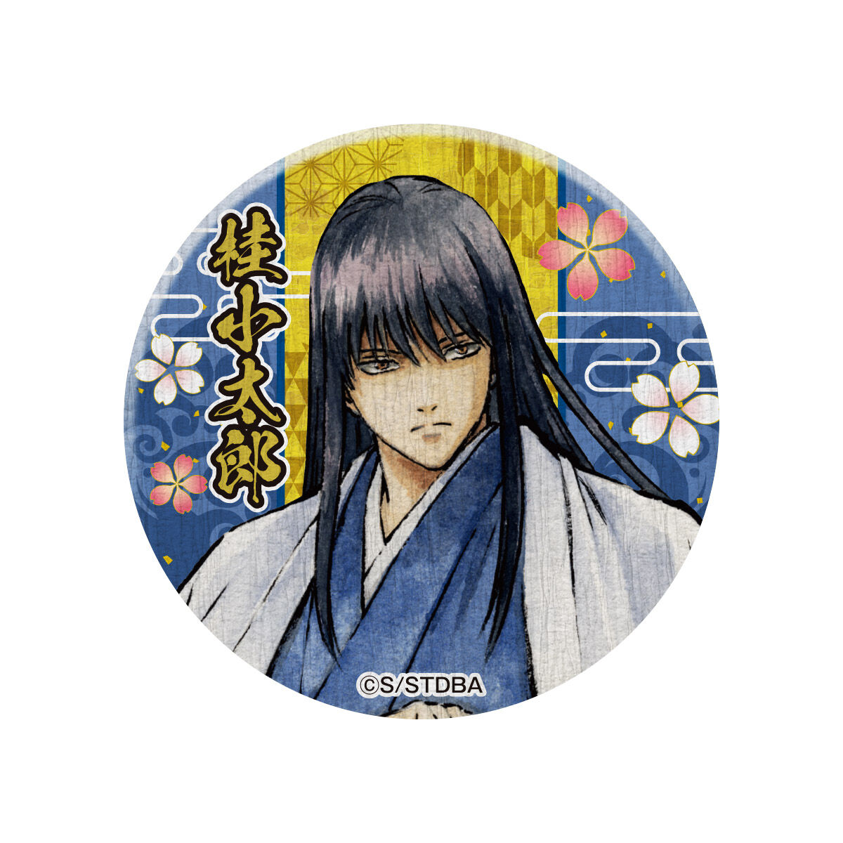 銀魂 キャラポップストア 和紙風缶バッジコレクション-花鳥風月