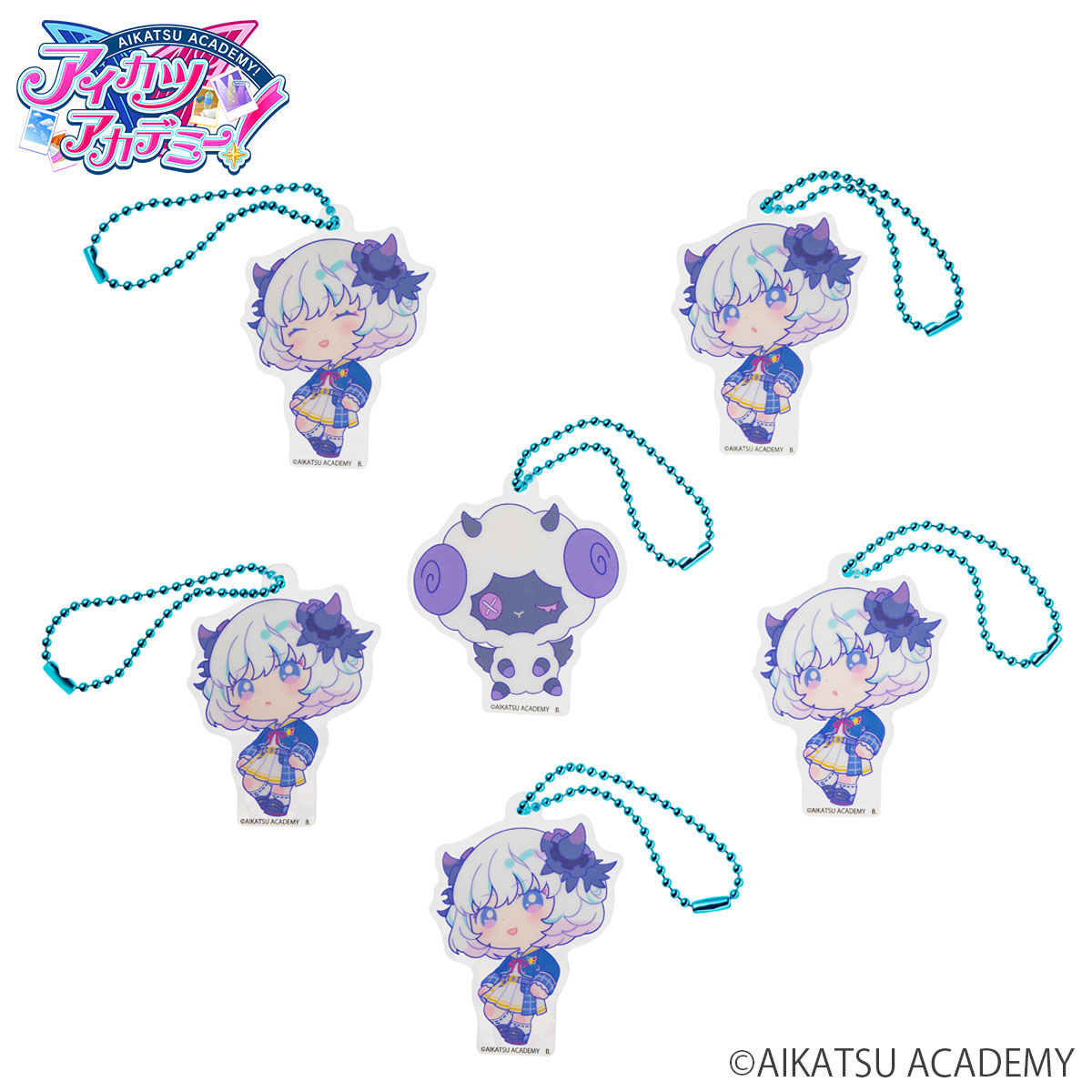 ハピクロ！】アイカツアカデミー！SDフレークチャーム 真未夢メエver