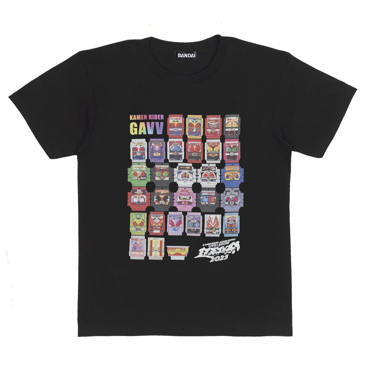 仮面ライダーガヴ＆仮面ライダーシリーズ ゴチゾウ Tシャツ 超英雄祭