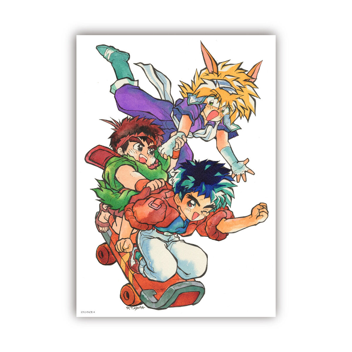 魔動王グランゾート アートプリント | インテリア・キッチン | アニメ