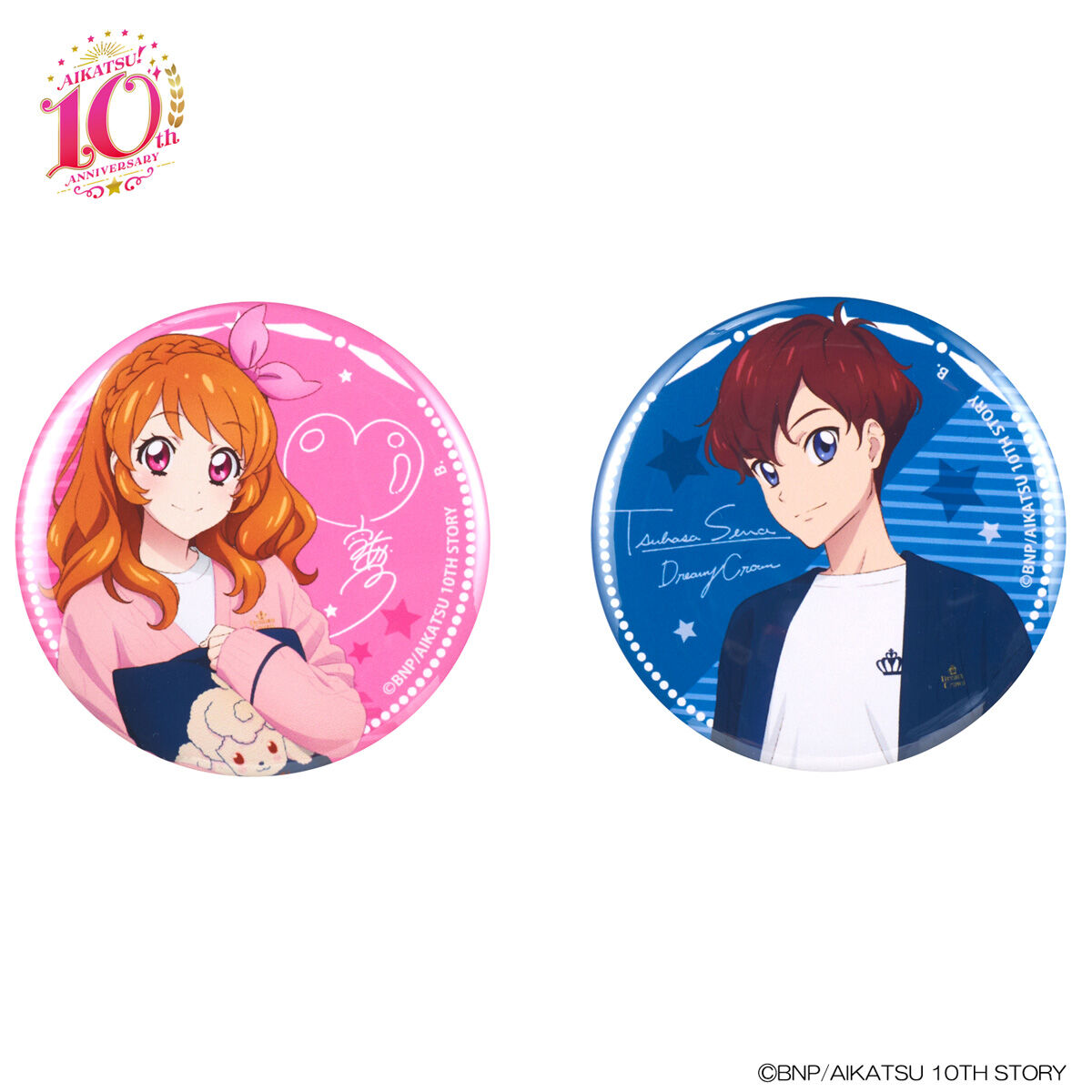 4次予約販売】アイカツ！スタイル for Gentleman 描きおろし缶バッジ