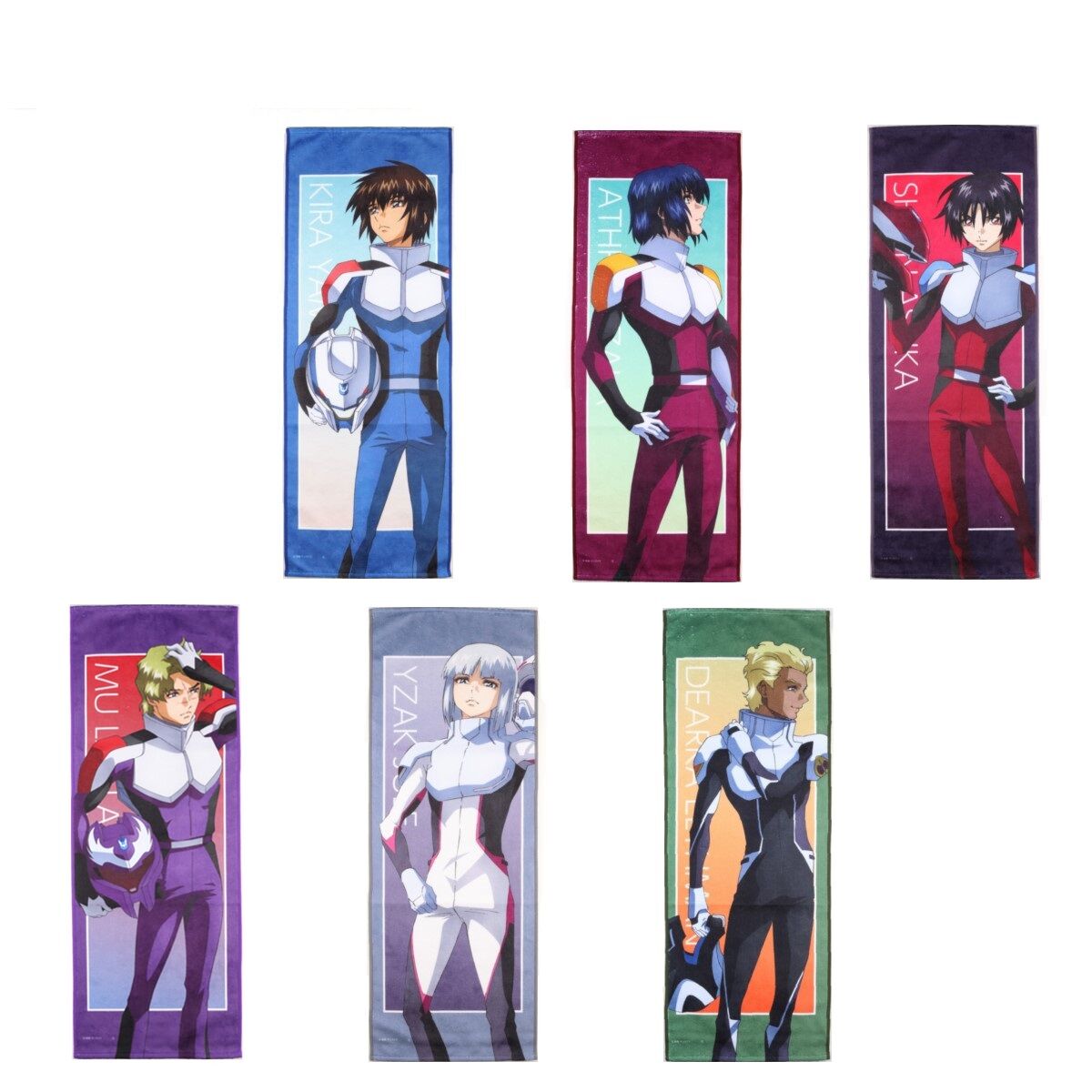 機動戦士ガンダムSEED FREEDOM キャラクターイラスト フェイスタオル
