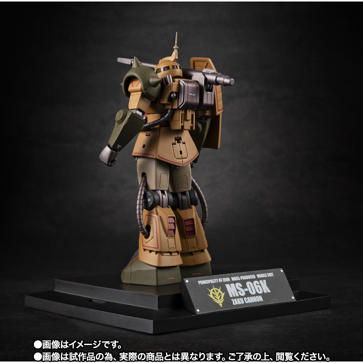 ROBOT魂 ＜SIDE MS＞ MS-06K ザク・キャノン ver. A.N.I.M.E. ～MS