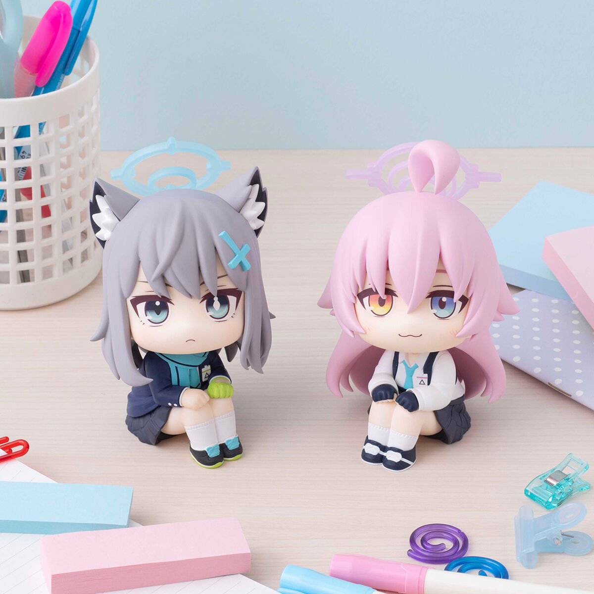 るかっぷ ブルーアーカイブ シロコ＆ホシノ セット【限定座布団付き