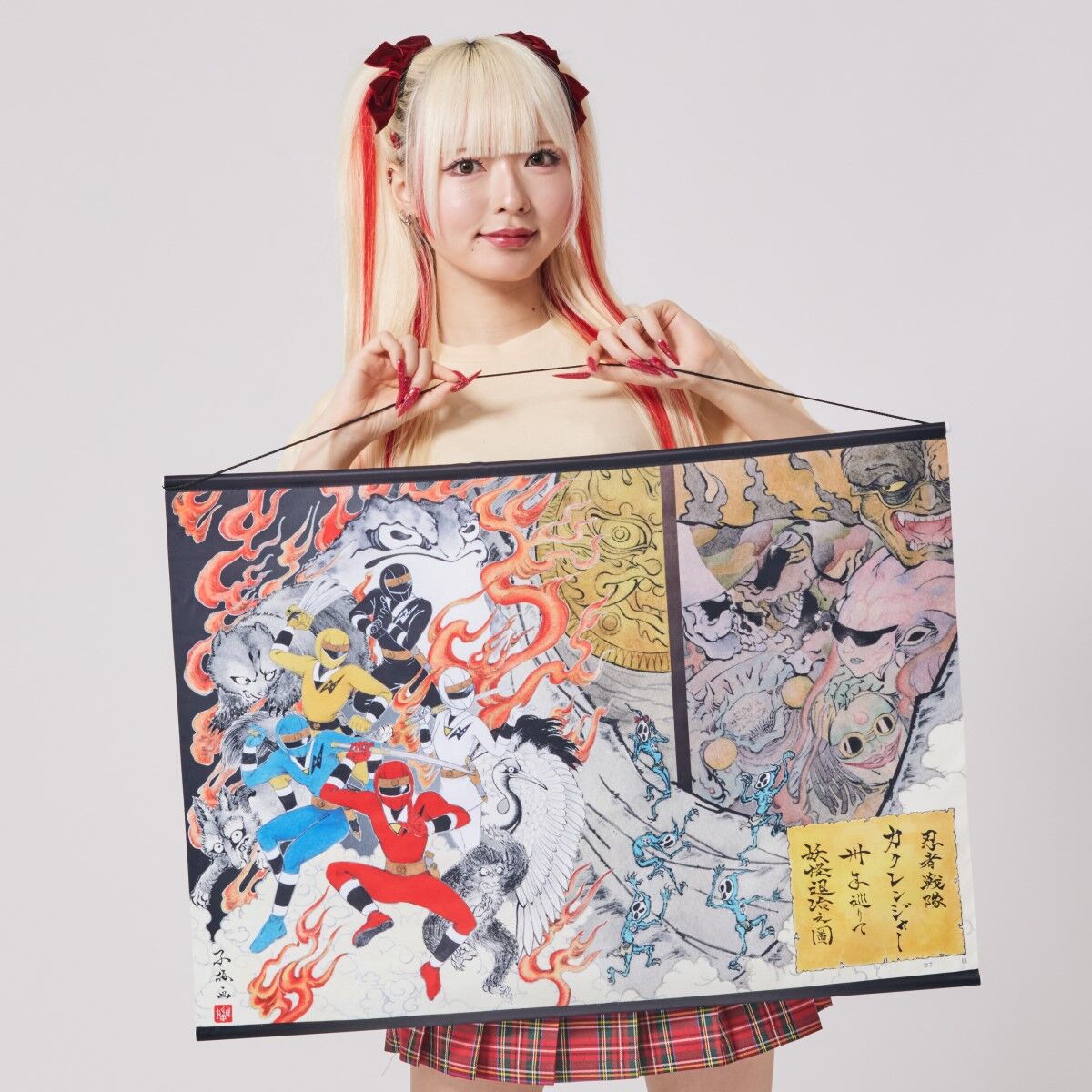 忍者戦隊カクレンジャー 妖怪退治タペストリー | スーパー戦隊シリーズ