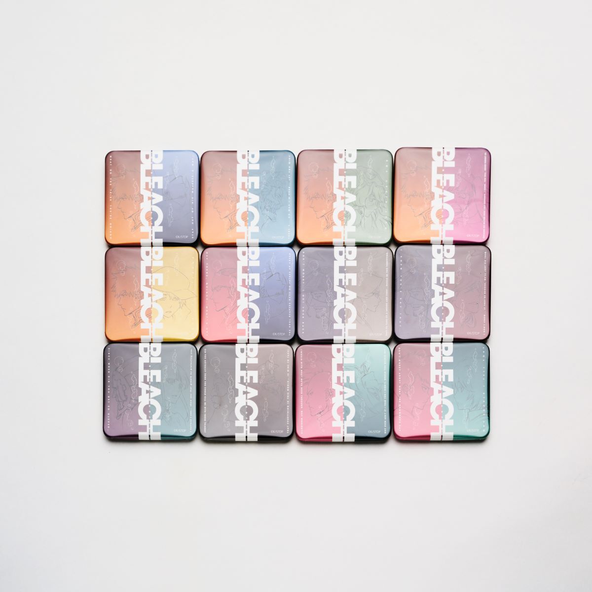 数量限定】BLEACH WORLD 角丸スクエア缶バッジコレクション | BLEACH