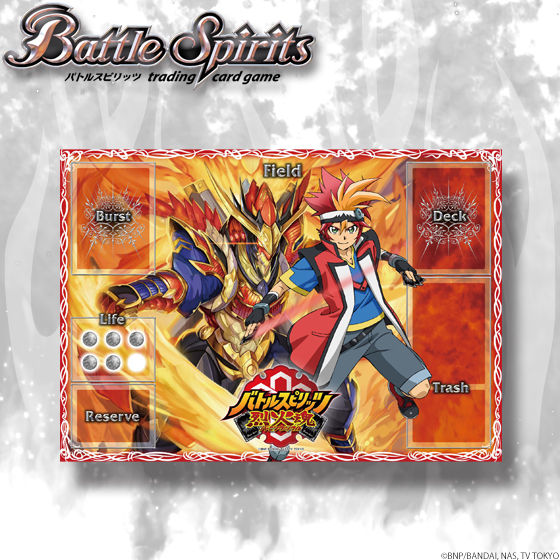 バトルスピリッツ 烈火魂 マイクロファイバープレイシートハンカチ