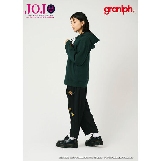 ジョジョの奇妙な冒険 黄金の風』×『グラニフ』パーカー | ジョジョの