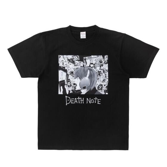 DEATH NOTE 原作コマプリントTシャツ【二次受注：2022年3月お届け
