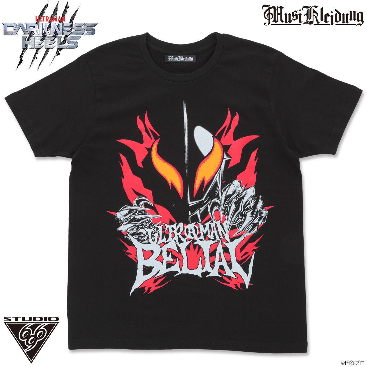 Musikleidung ダークネスヒールズ Tシャツ ウルトラマンベリアル